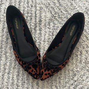 Flats, animal print